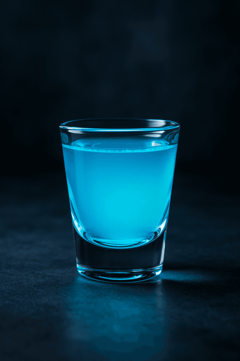 Blue Kamikaze shot