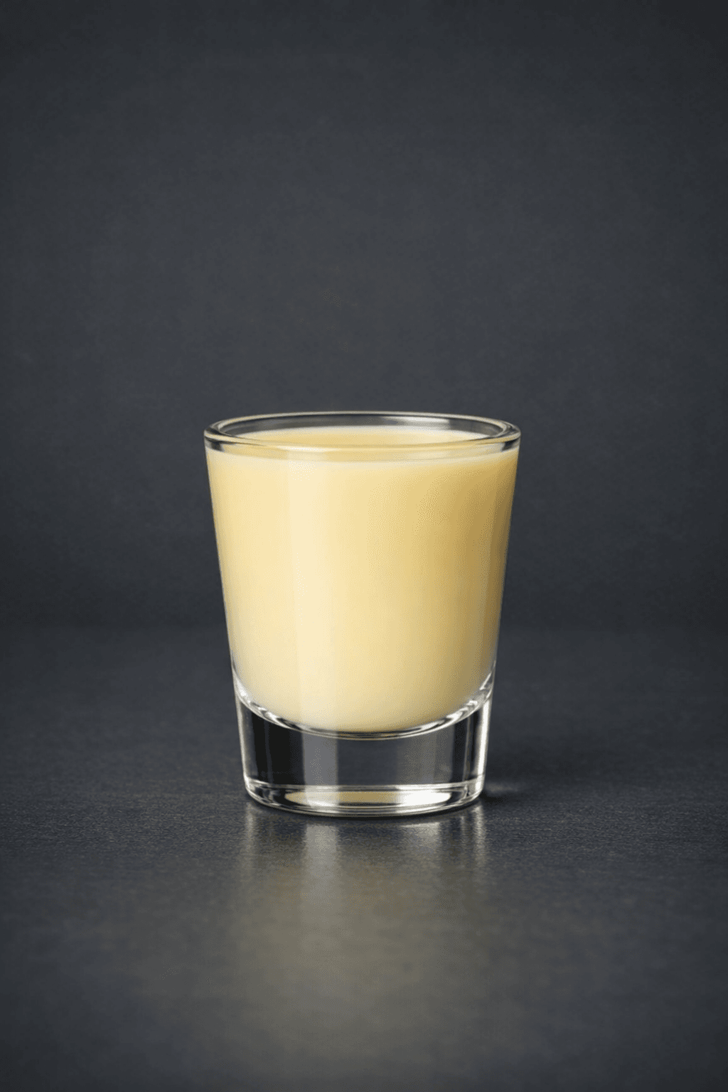 Cake Count served in a shot glass