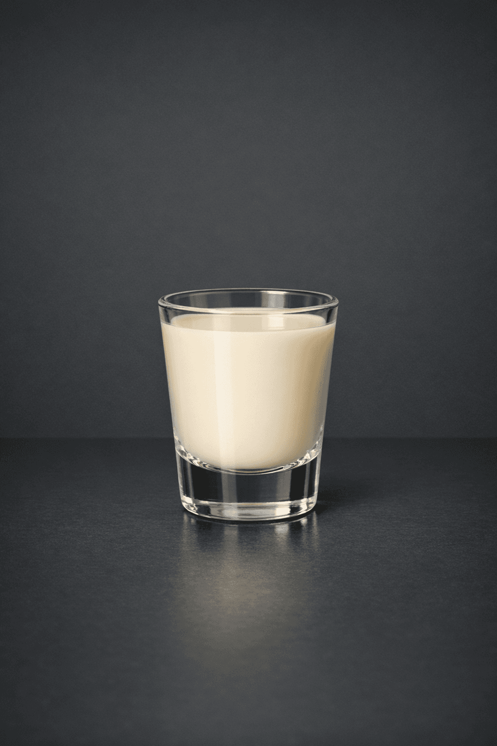 Cupcake Count served in a shot glass