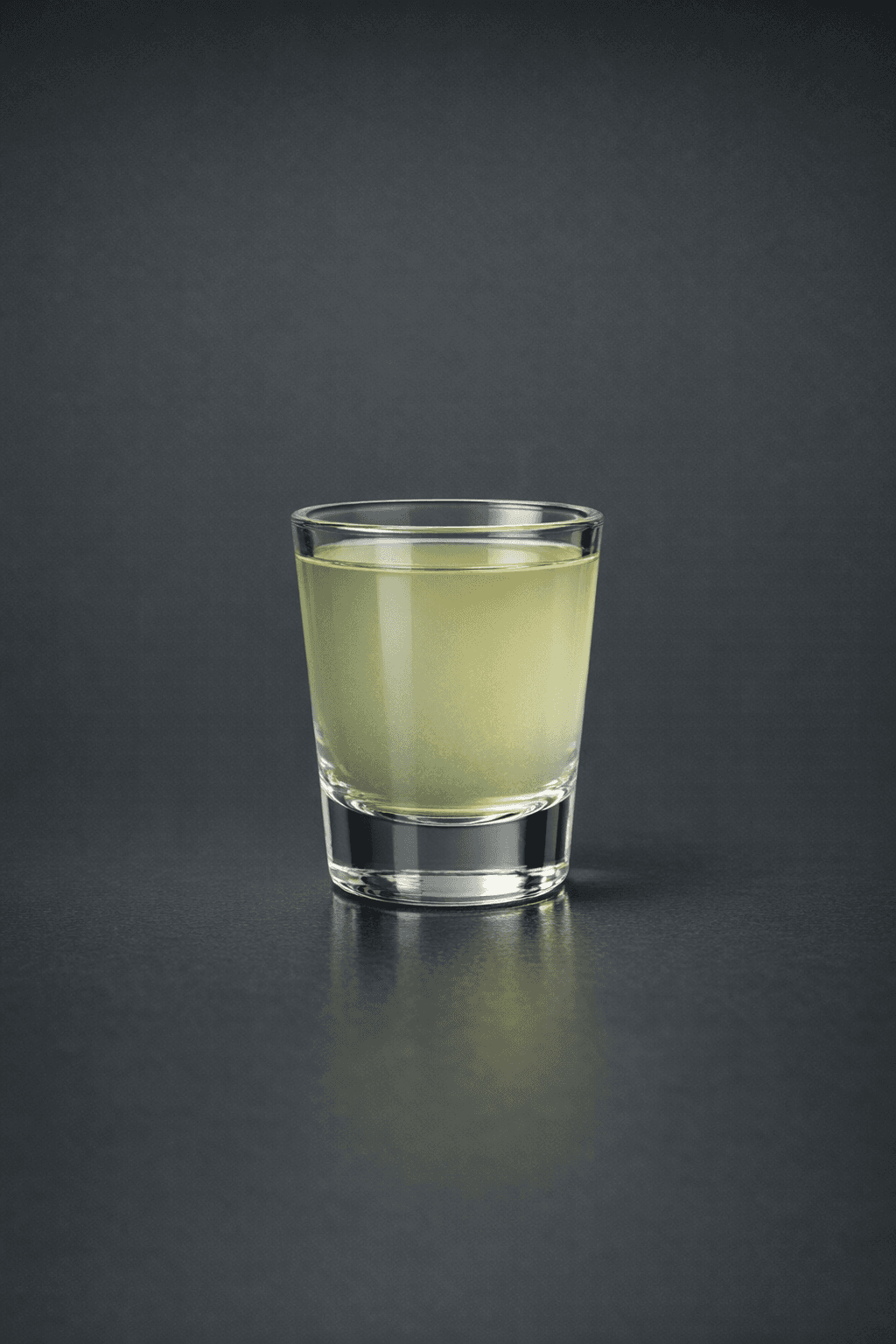 Pepper Proof served in a shot glass