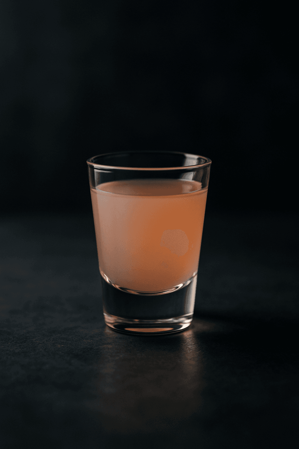 Shelf Shine served in a shot glass