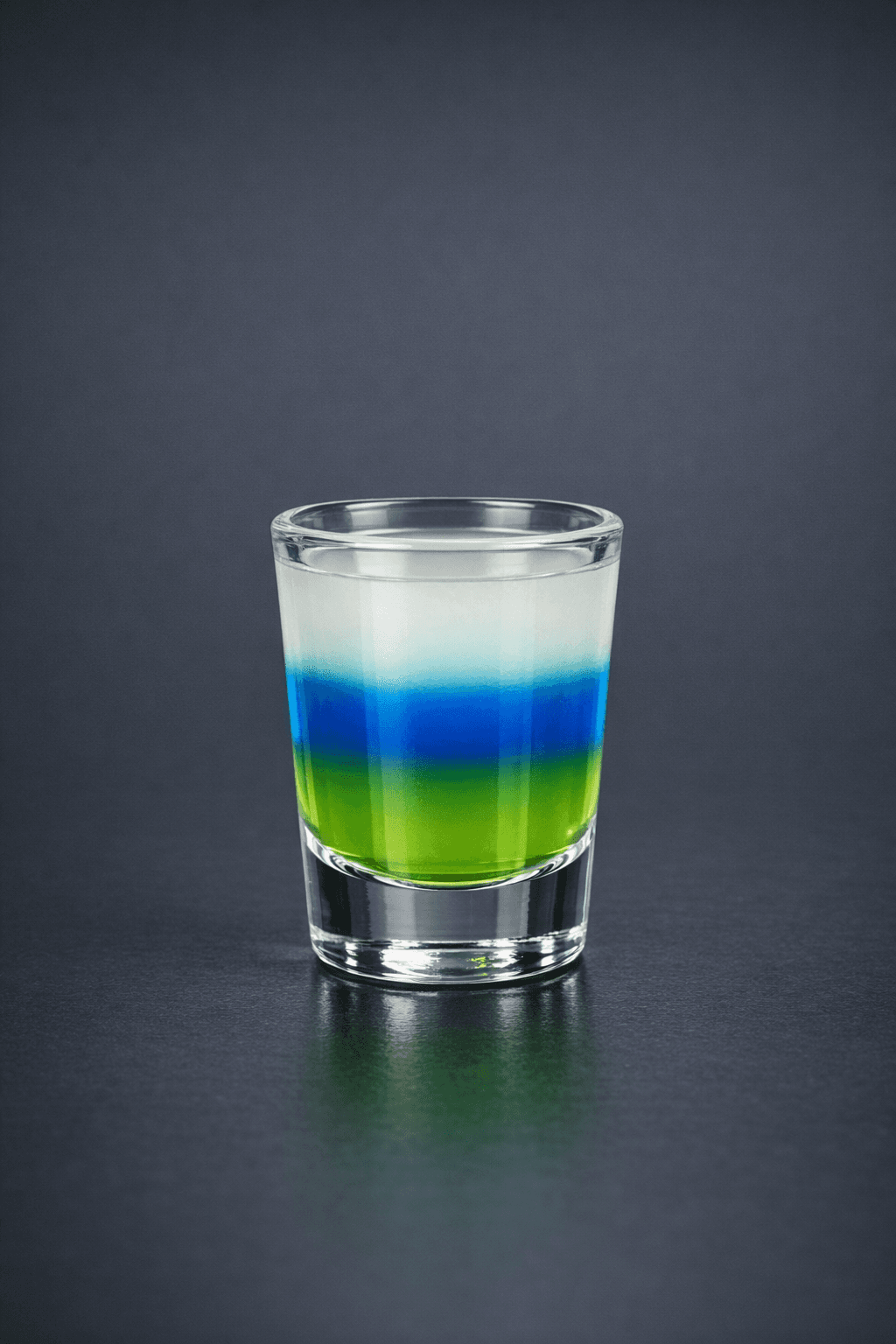 Triple Count served in a shot glass