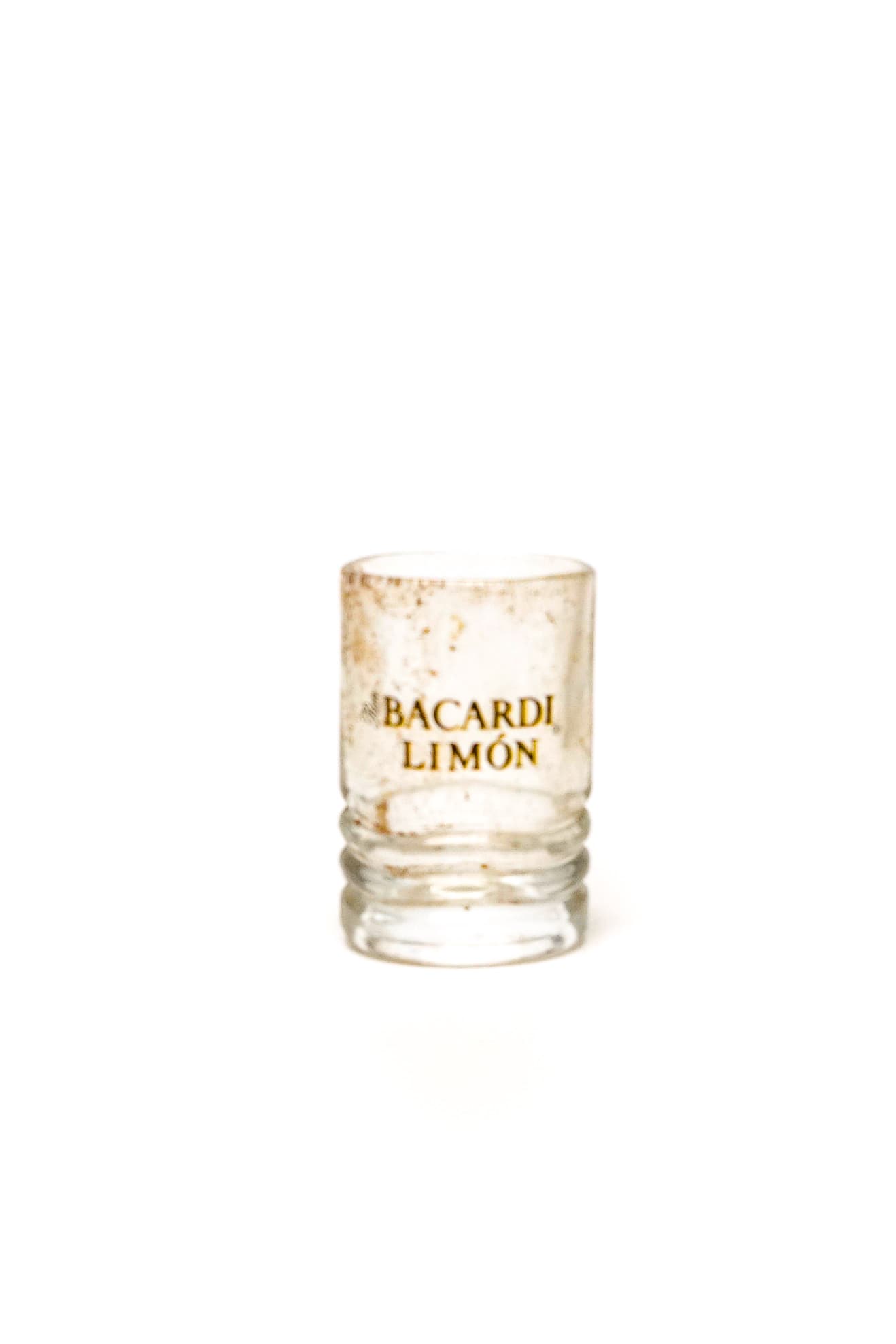 Bacardi Limon shot glass from the collection