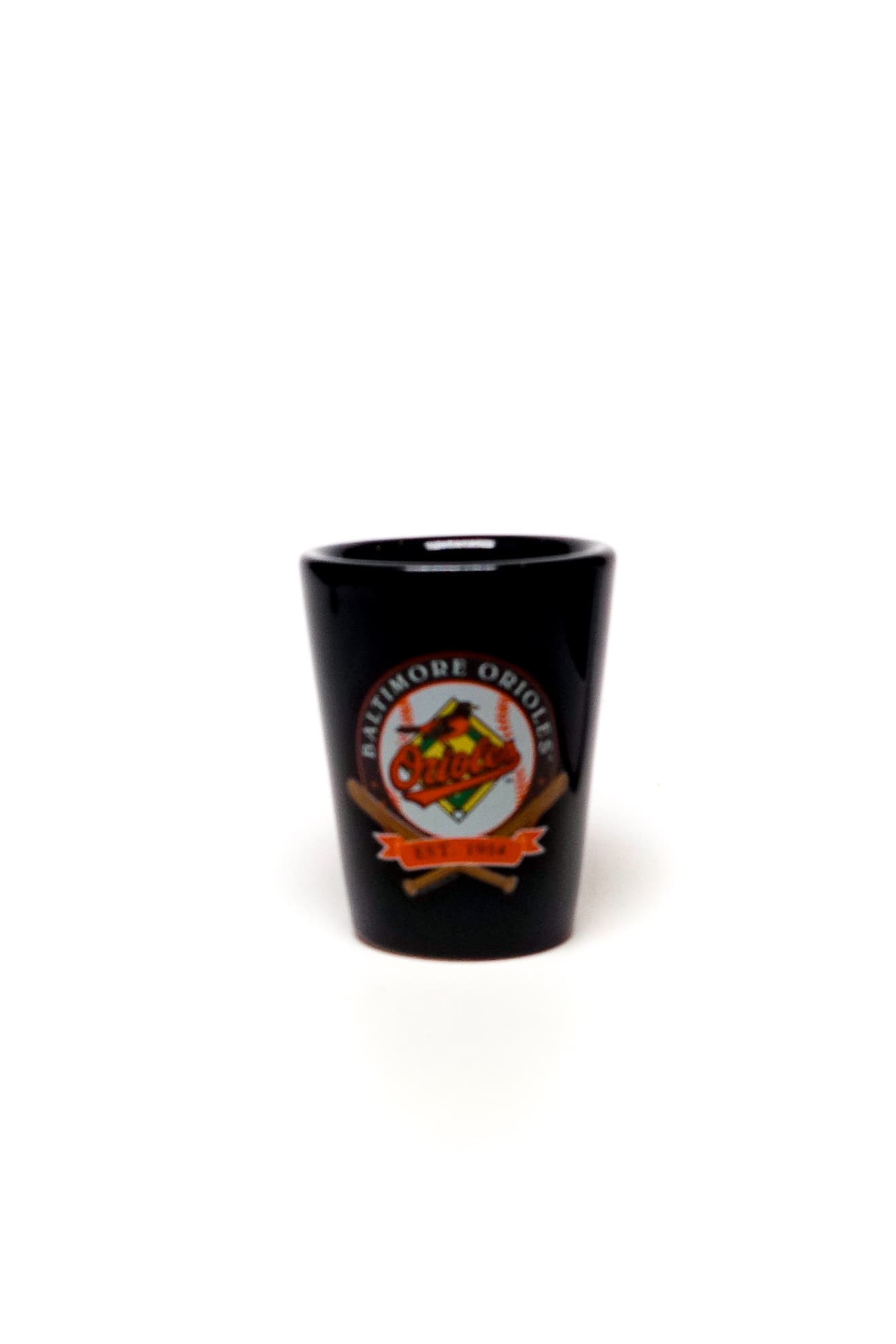 Baltimore Orioles shot glass from the collection