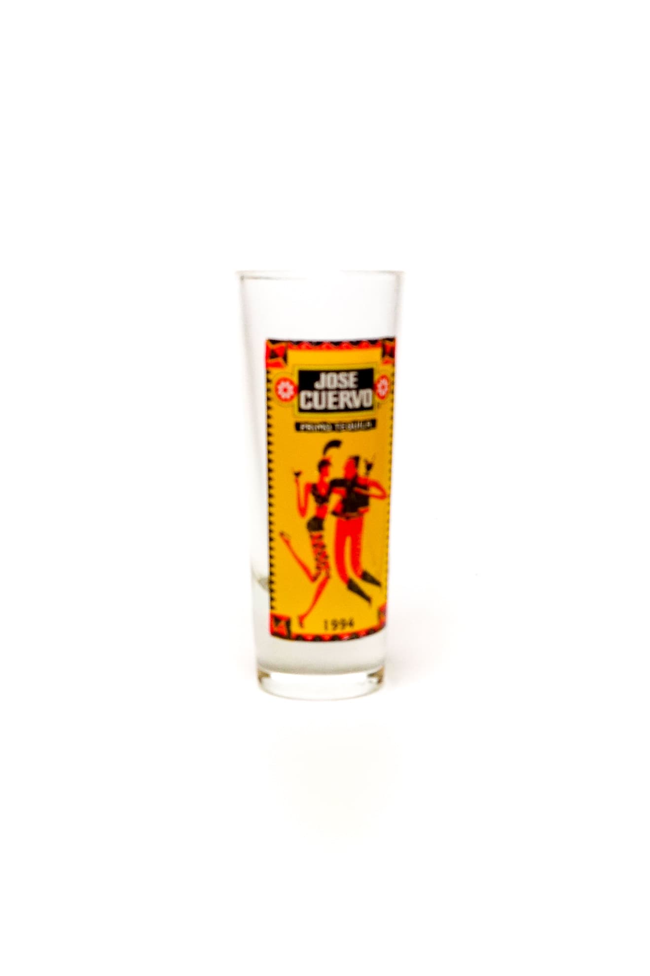 Jose Cuervo shot glass from the collection