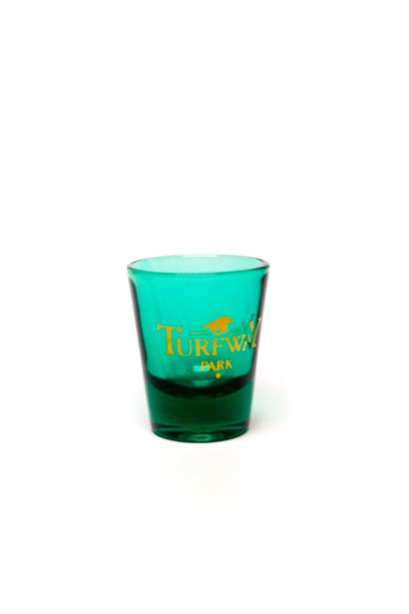 Turfway Park shot glass from the collection